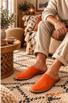 Gavetips: Skinntøfler Marrakech